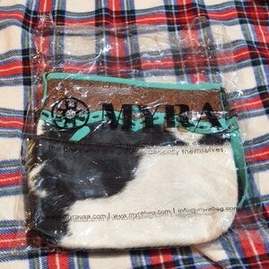 Myra Bag with Teal and Gray Accents